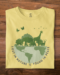 Lost in Nature Found in Peace | Unisex Adventure T-Shirt