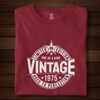Vintage 1975 | 50th Birthday T-Shirt