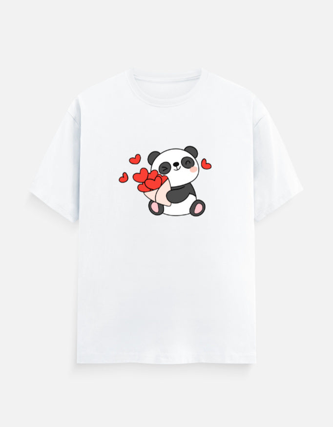 Cuddle Panda | Unisex Valentine's Day T-Shirt