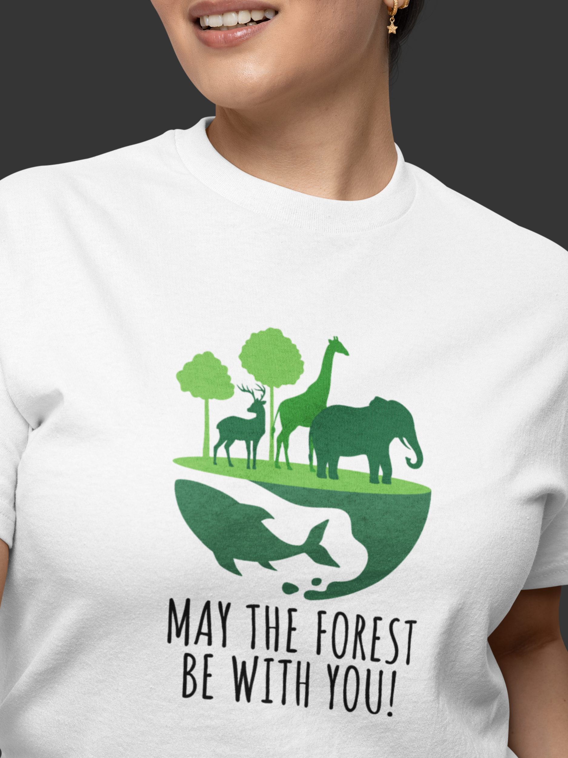 May the Forest be with you Version: Lite T-Shirt
