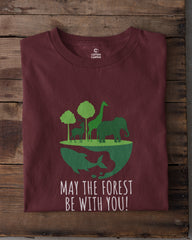 May the Forest be with You | Unisex Adventure T-Shirt