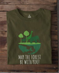 May the Forest be with You | Unisex Adventure T-Shirt