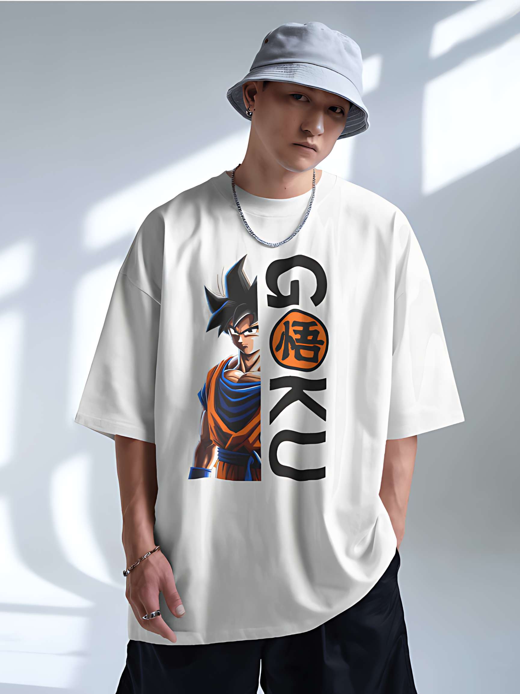 Unisex Oversized T-Shirt - Goku
