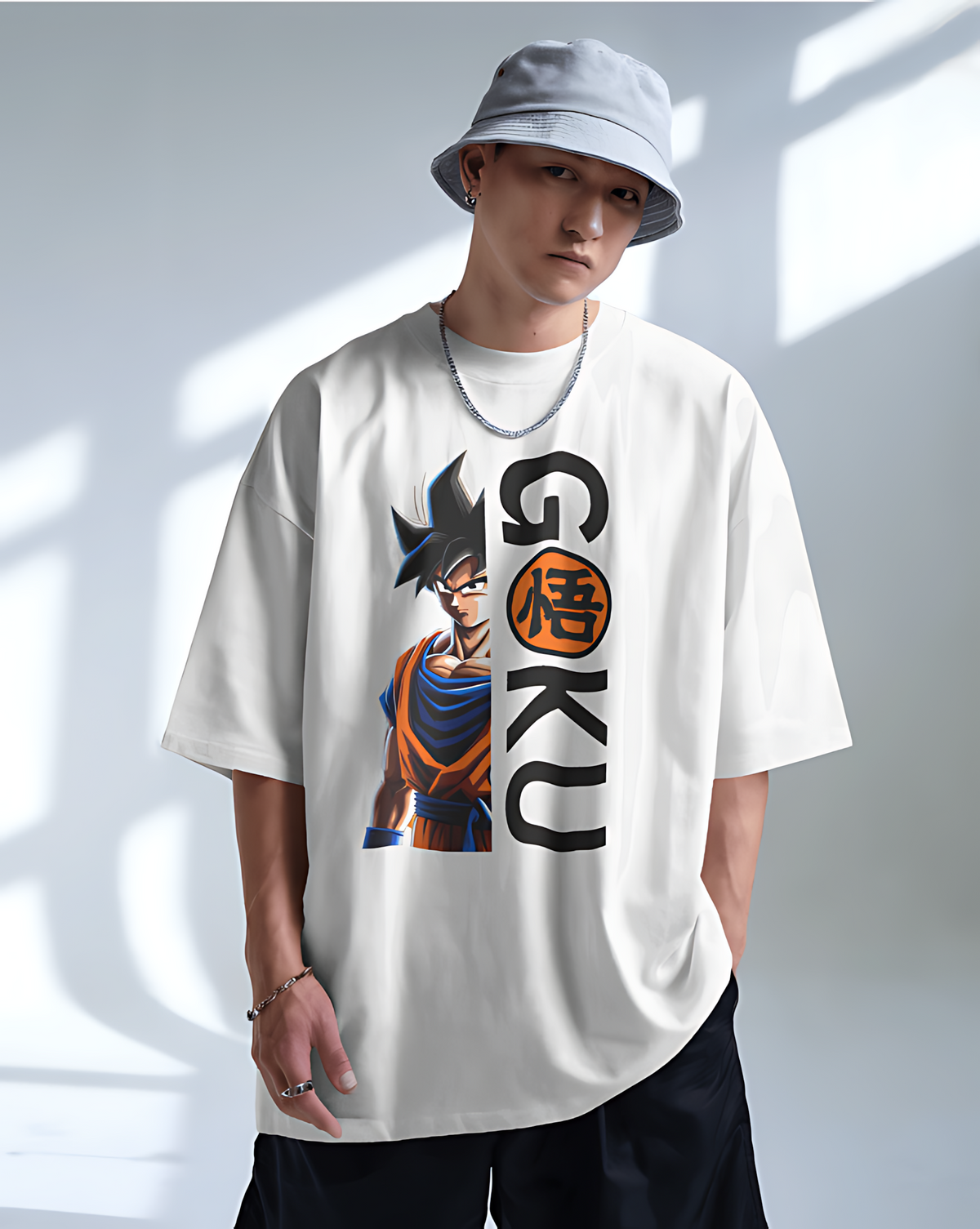 Unisex Oversized T-Shirt - Goku
