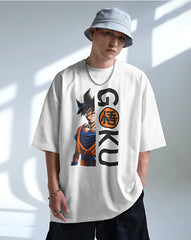 Goku Oversized T-Shirt - Cotton Canvas
