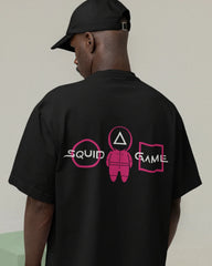 Squid Game:1 Oversized T-Shirt - Cotton Canvas