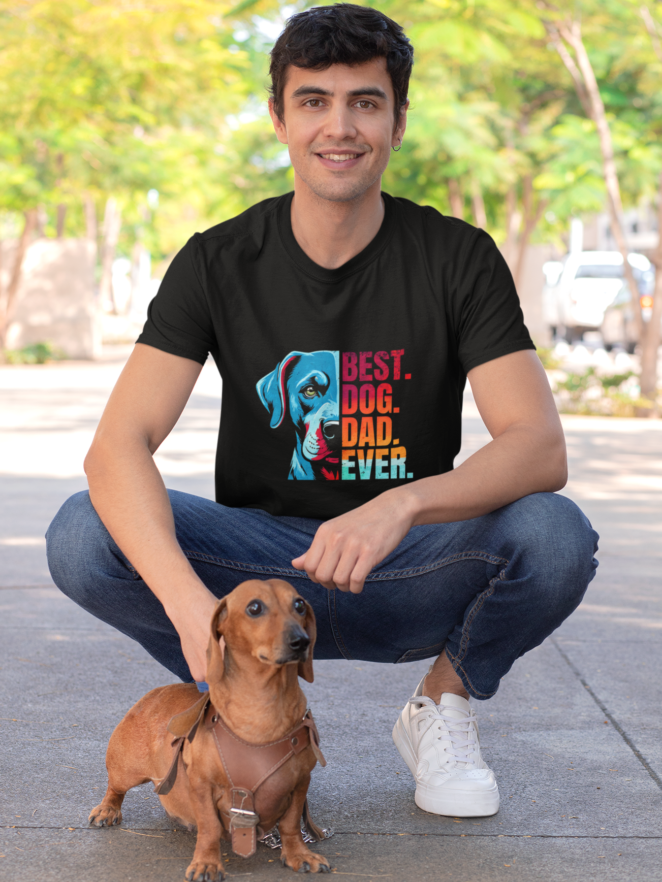 Best Dog Dad Ever T-Shirt
