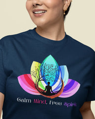 Calm Mind Free Spirit | Unisex Yoga T-Shirt