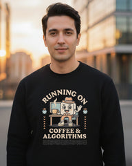 Sweatshirt: Running on Coffee & Algorithms