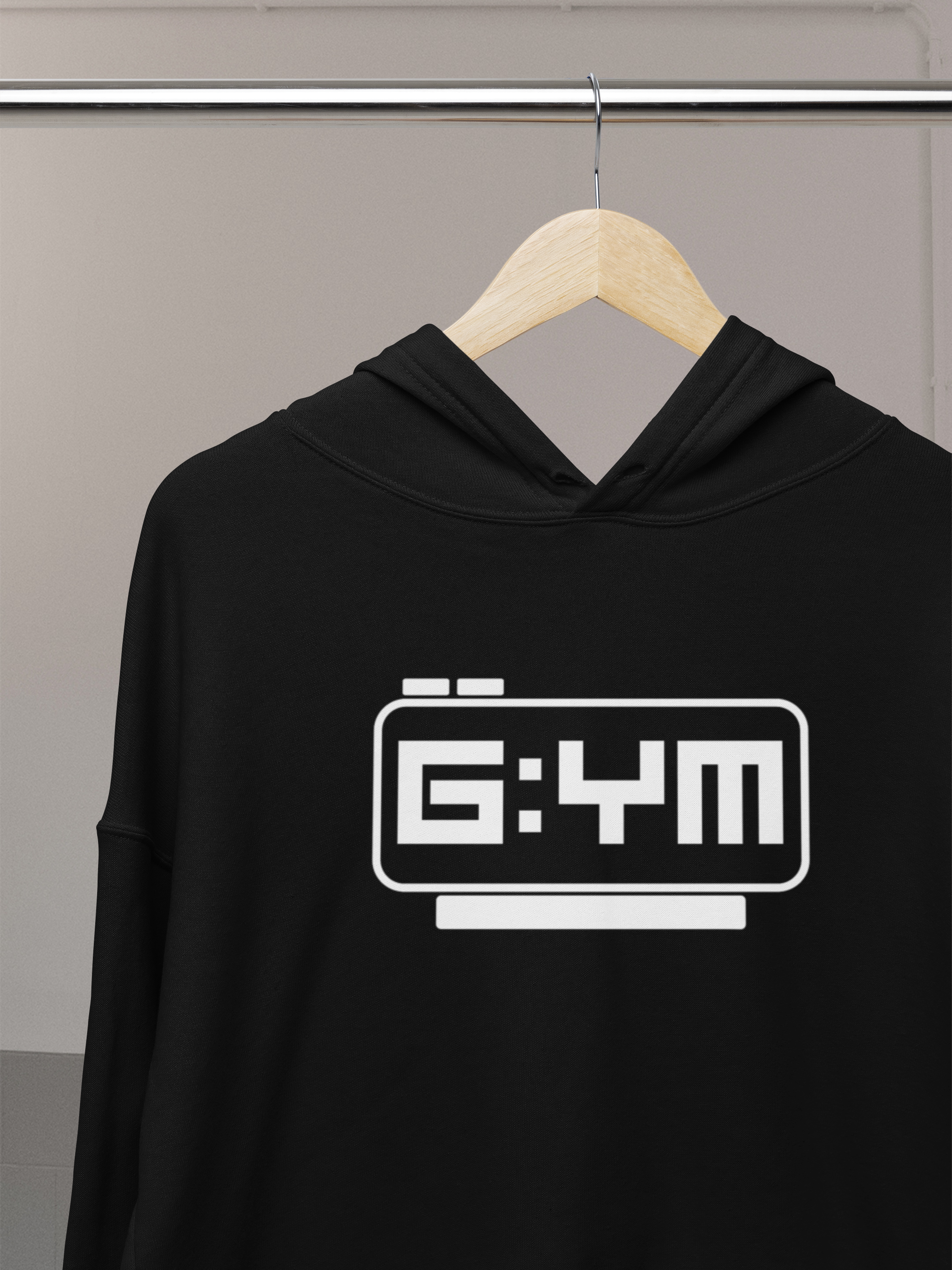 Men's Hooded Sweatshirt - Gym