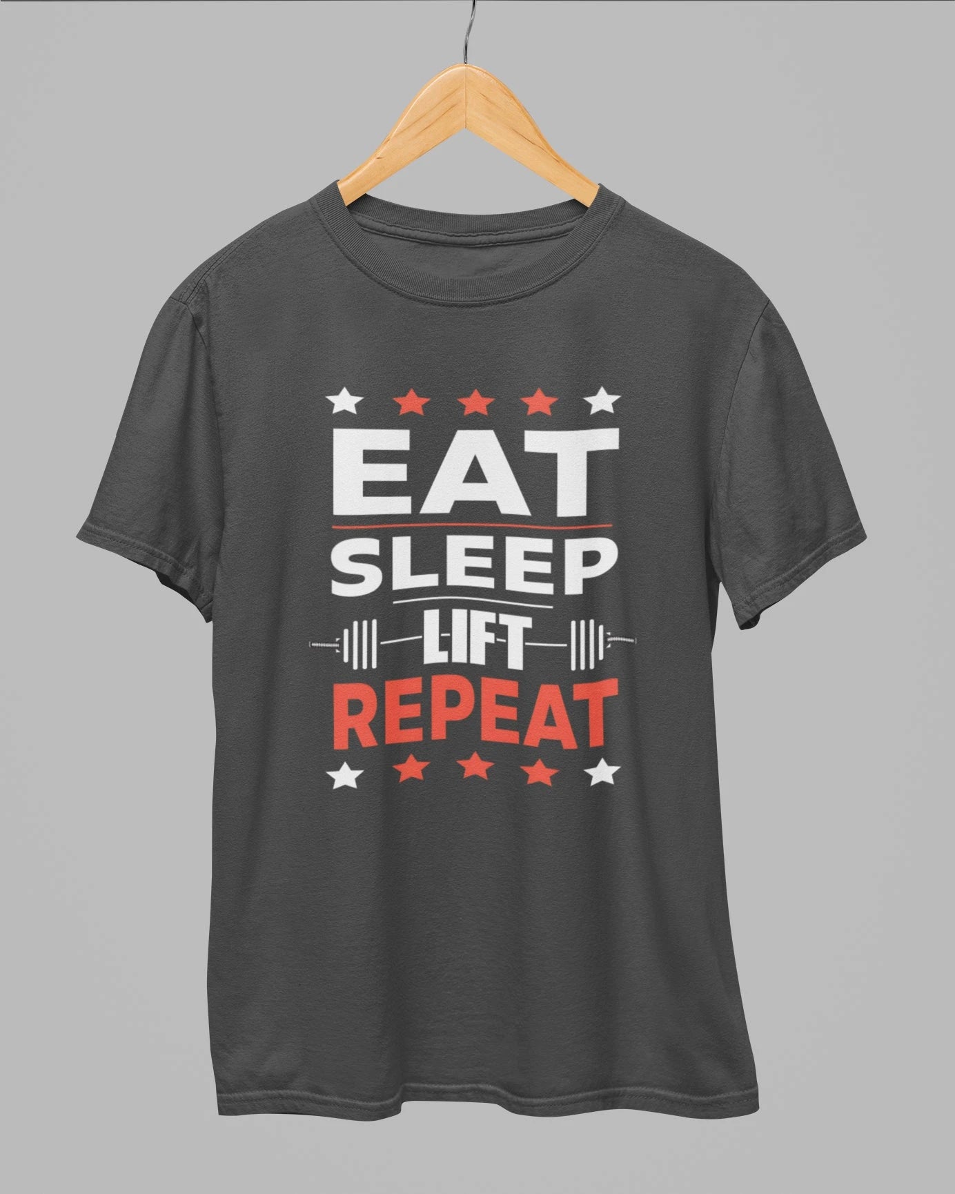 Eat Sleep Lift Repeat Gym T-Shirt