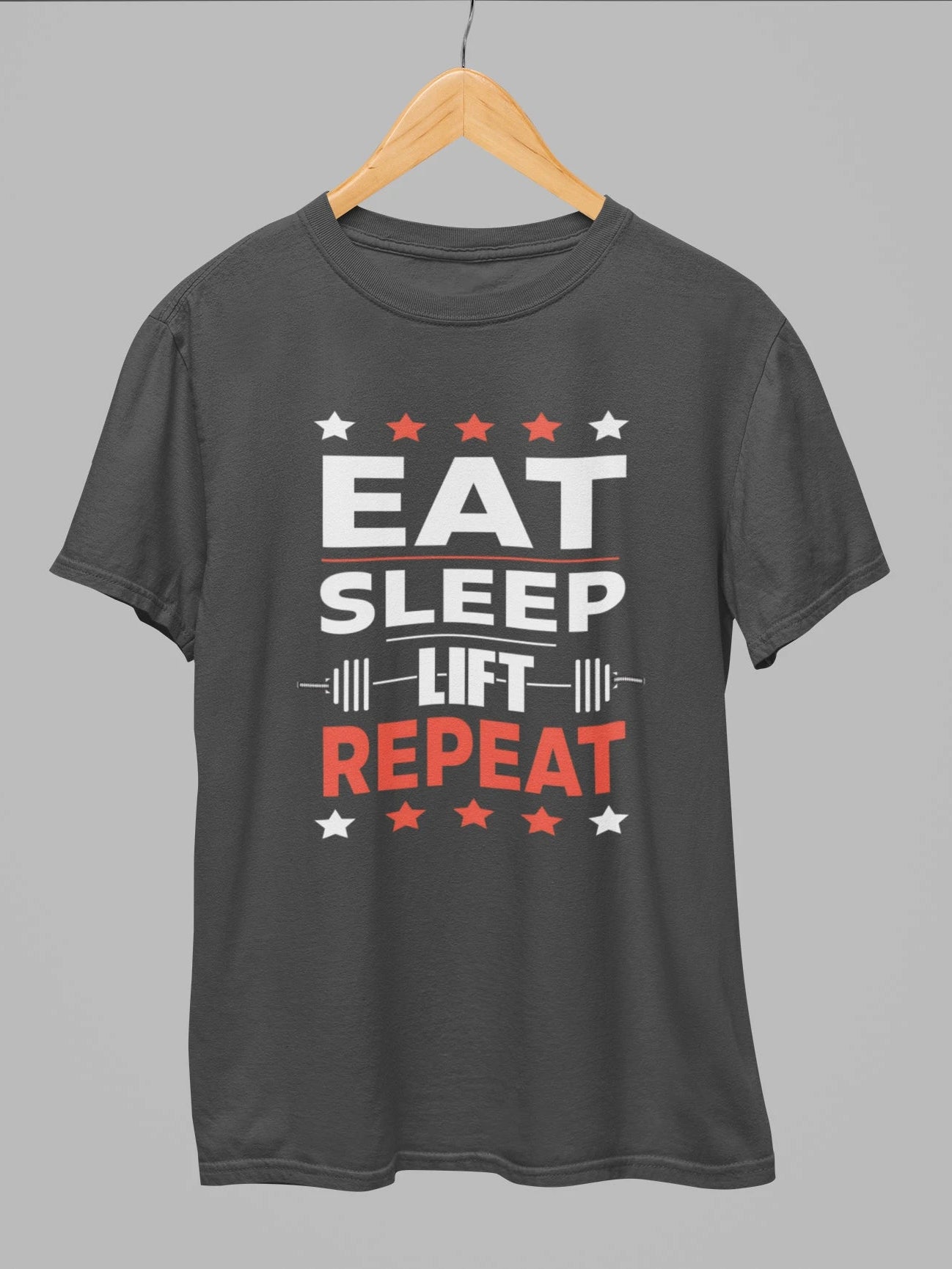 Eat Sleep Lift Repeat Gym T-Shirt