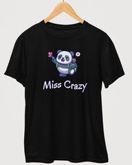 Miss Crazy | Women's Half Sleeve T-Shirt