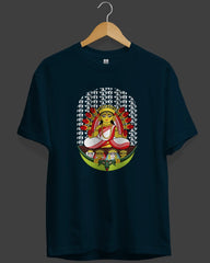 Maa Durga Pata Chitra Cotton Durga Puja T-Shirt