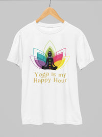 Yoga is my Happy Hour Yoga T-Shirt