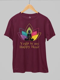 Yoga is my Happy Hour Yoga T-Shirt