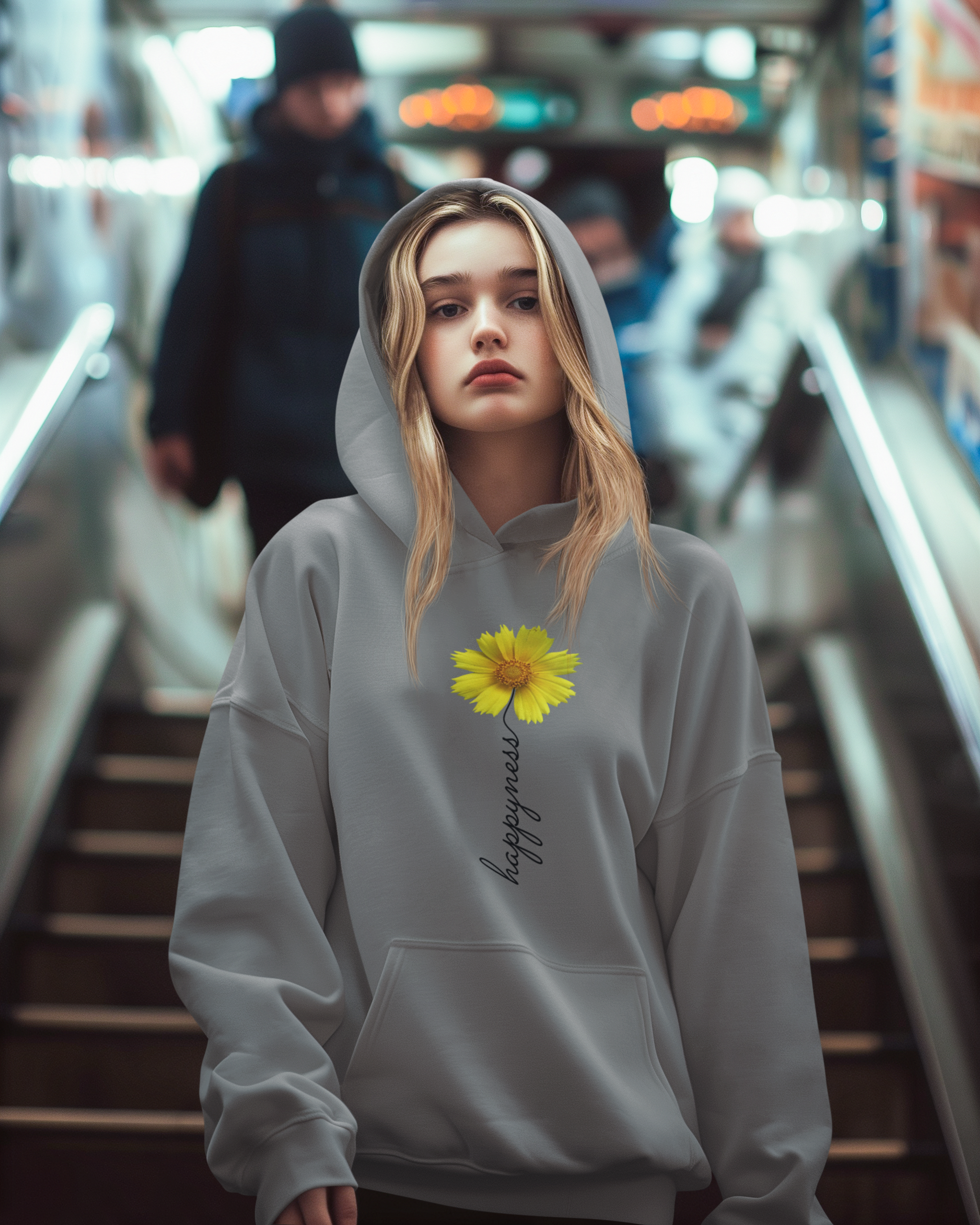 Women's Hoodies - Happiness