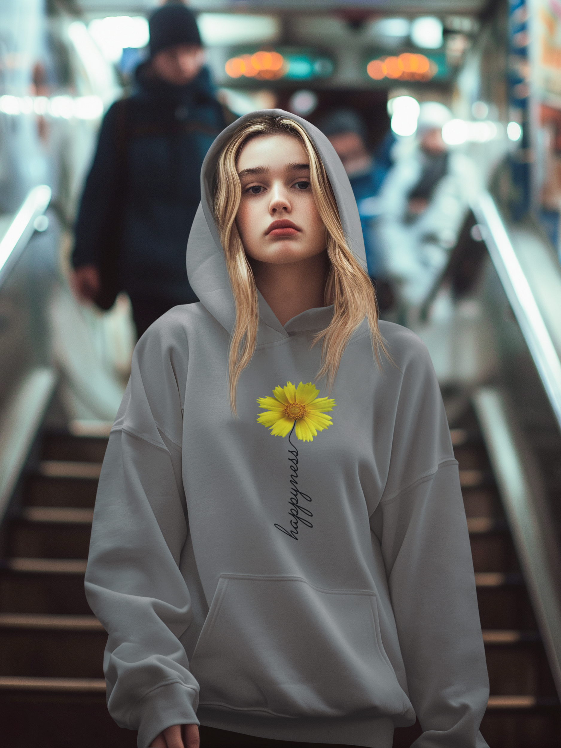 Women's Hoodies - Happiness