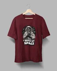I Need My Space Oversized T-Shirt - Cotton Canvas