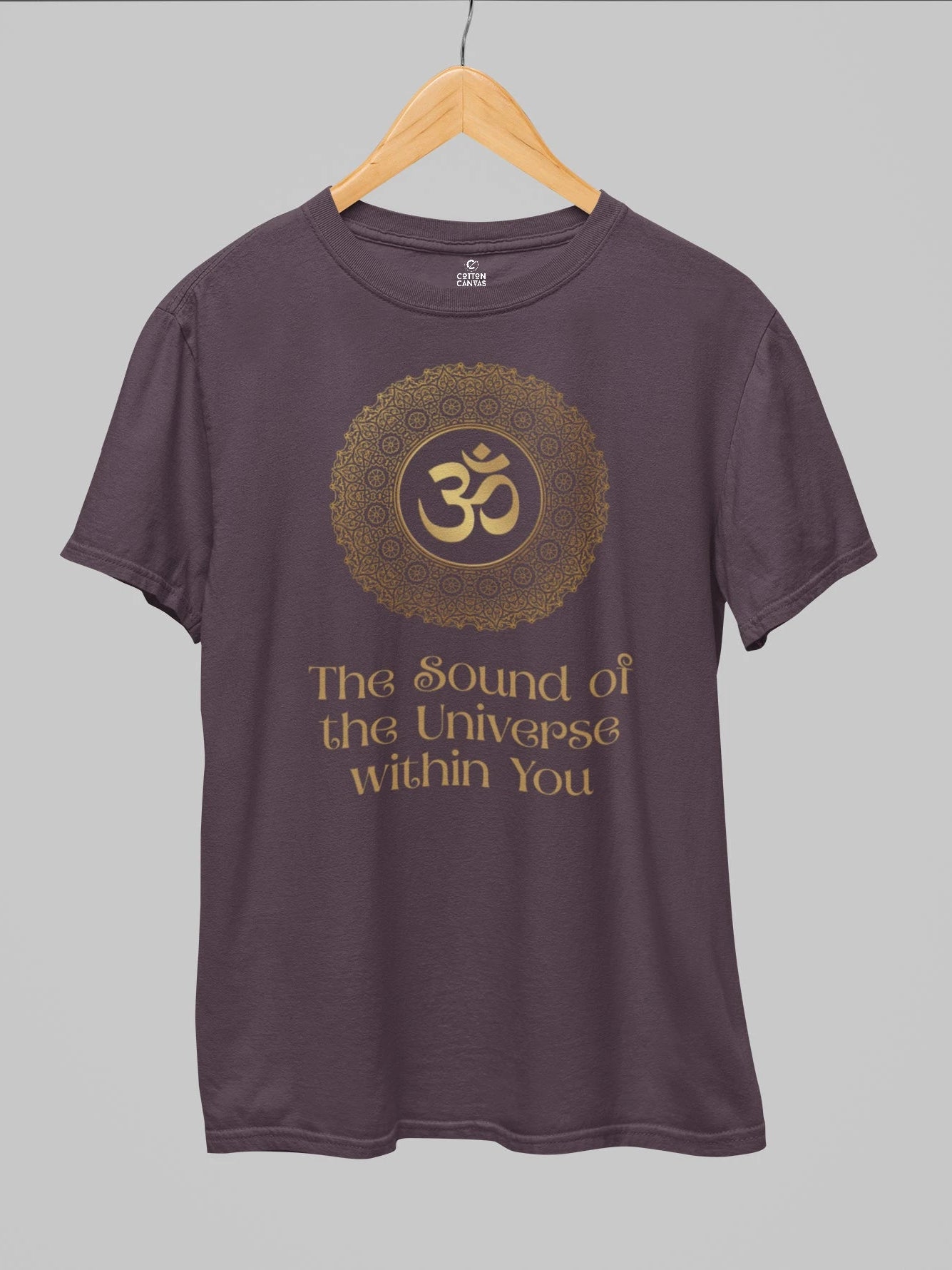 Om The Sound of the Universe within You Yoga T-Shirt