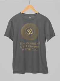 Om The Sound of the Universe within You Yoga T-Shirt