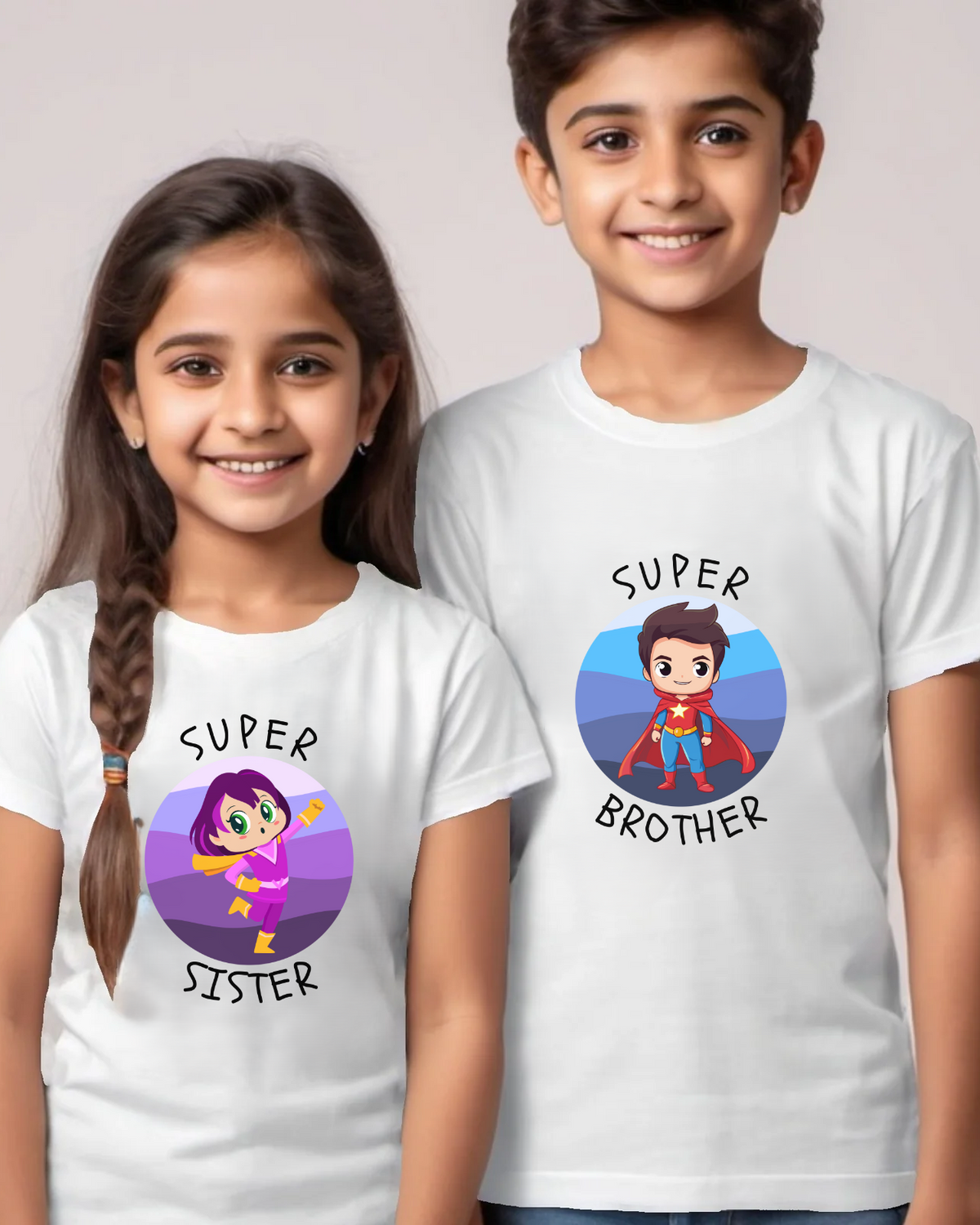 Super Brother & Sister (Combo) T-Shirt