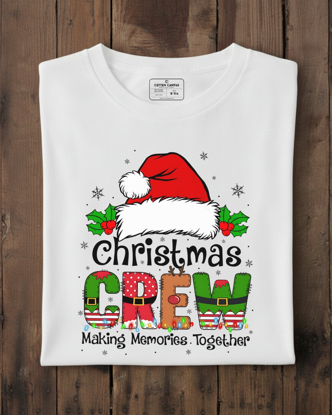 Kids Christmas T-Shirt: Making Memories Together