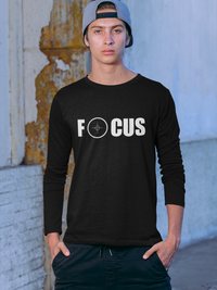 Men's Full Sleeve T-Shirt - Focus