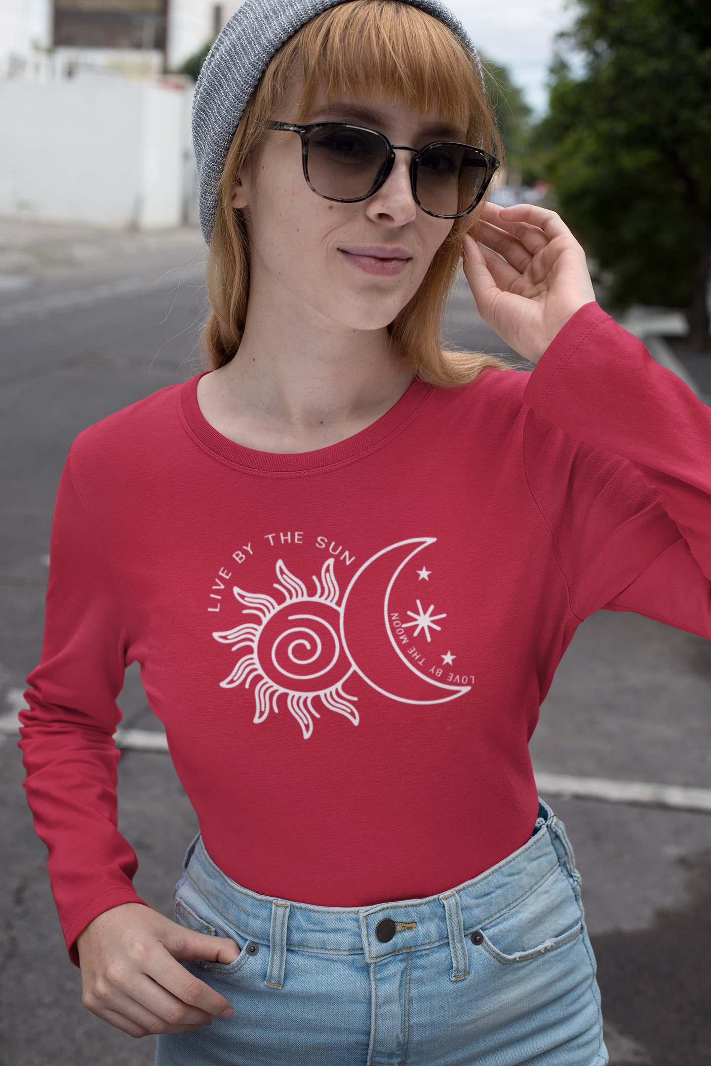 Women's 3/4 Sleeve T-Shirt - Live By The Sun