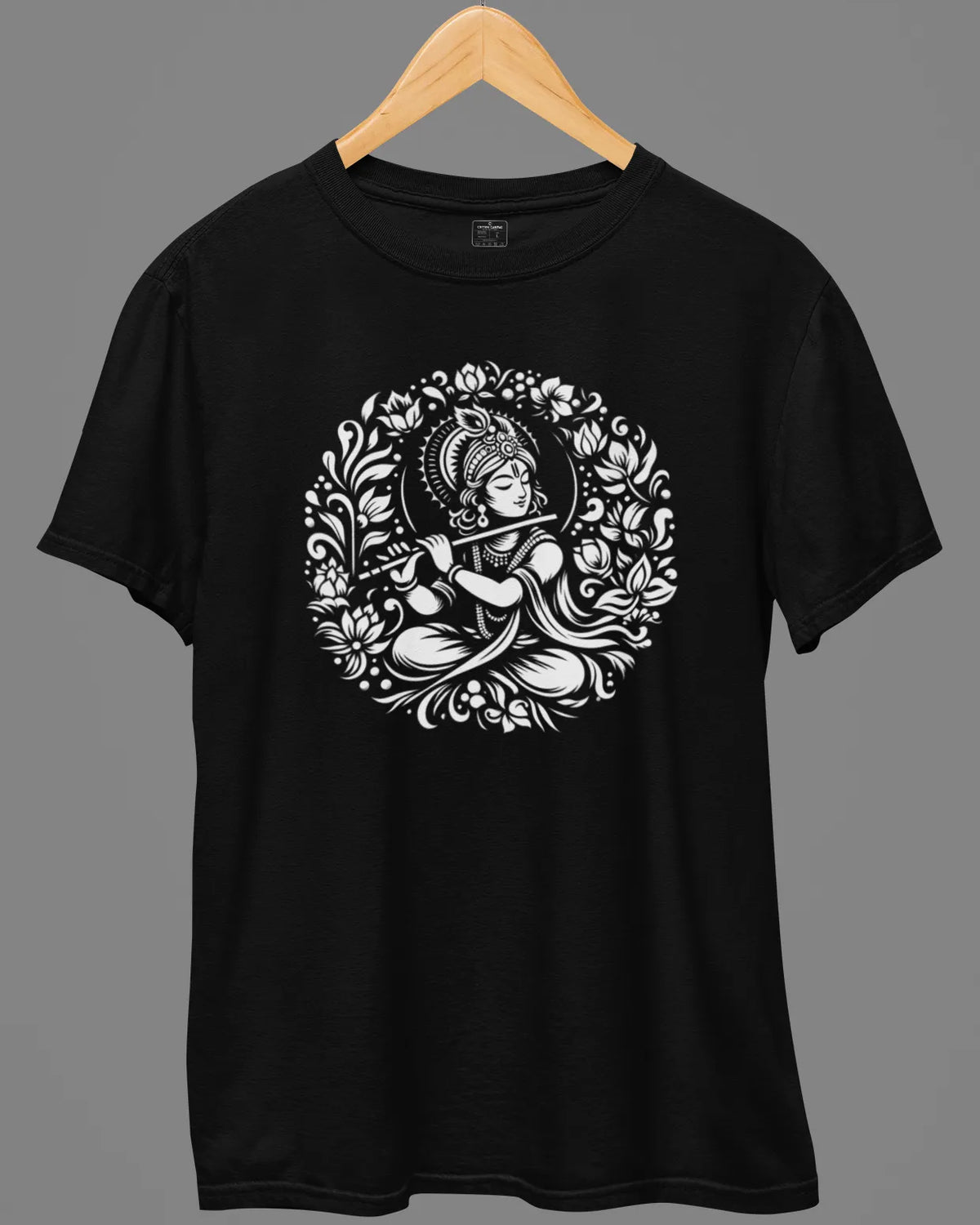 Mystic Krishna Mandala | Spiritual T-Shirt