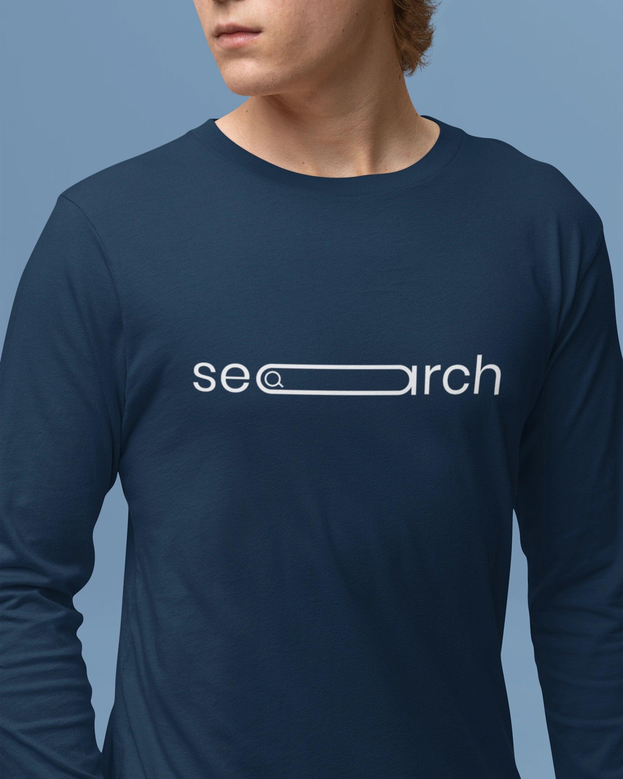 Men's Full Sleeve T-Shirt: Search - Cotton Canvas