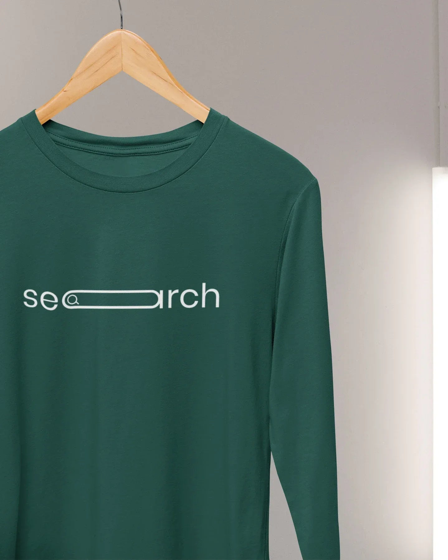 Men's Full Sleeve T-Shirt: Search - Cotton Canvas
