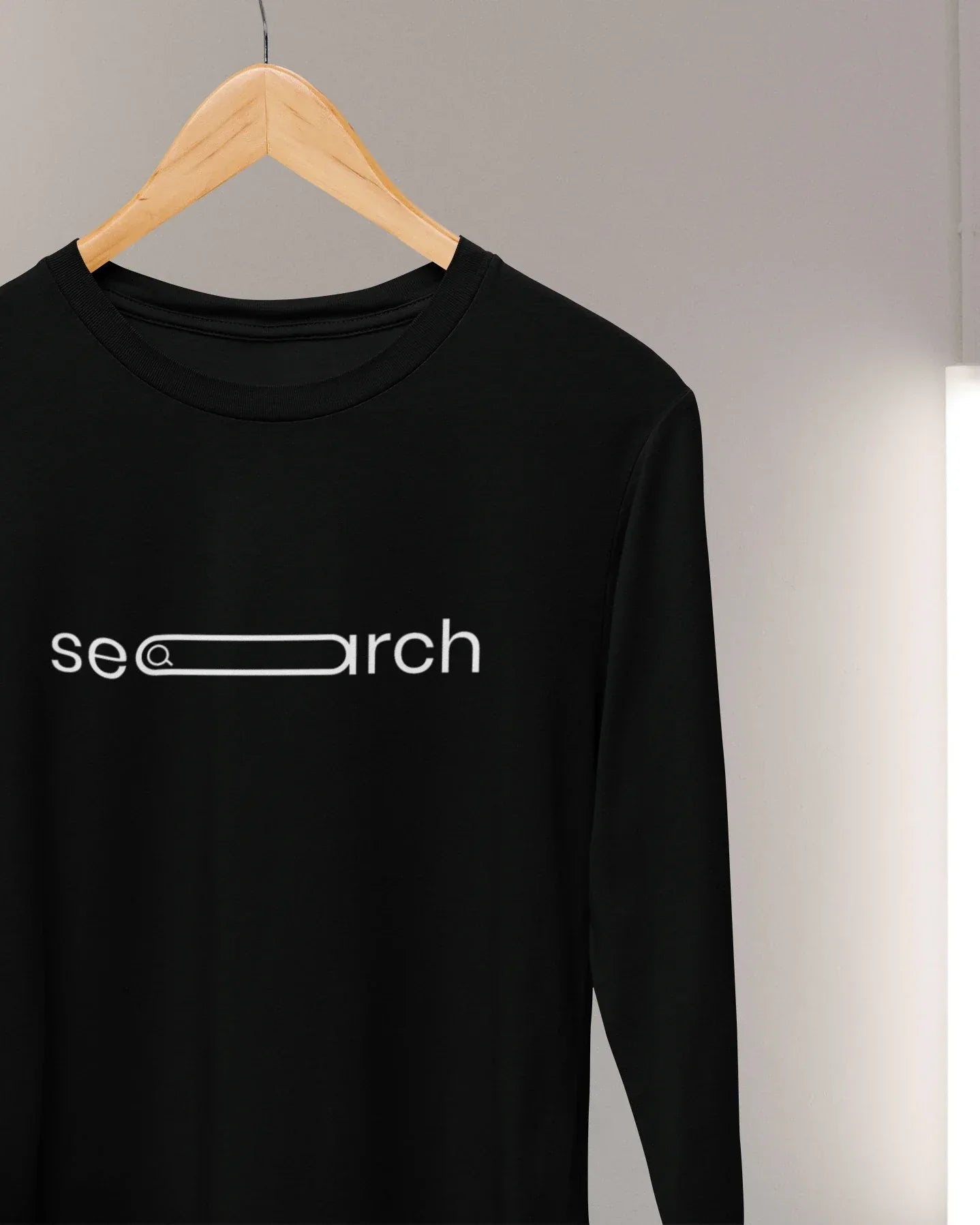 Men's Full Sleeve T-Shirt: Search - Cotton Canvas