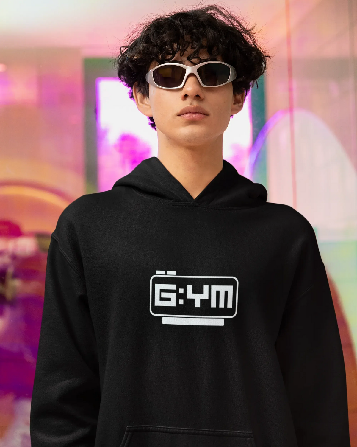 Men's Hoodie: Gym - Cotton Canvas