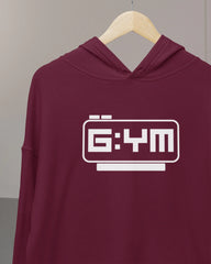 Men's Hoodie: Gym - Cotton Canvas