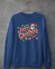 Unisex Sweatshirt - Merry Christmas - Cotton Canvas