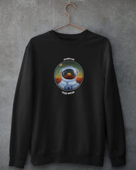 Unisex Sweatshirt: Future Martian - Cotton Canvas