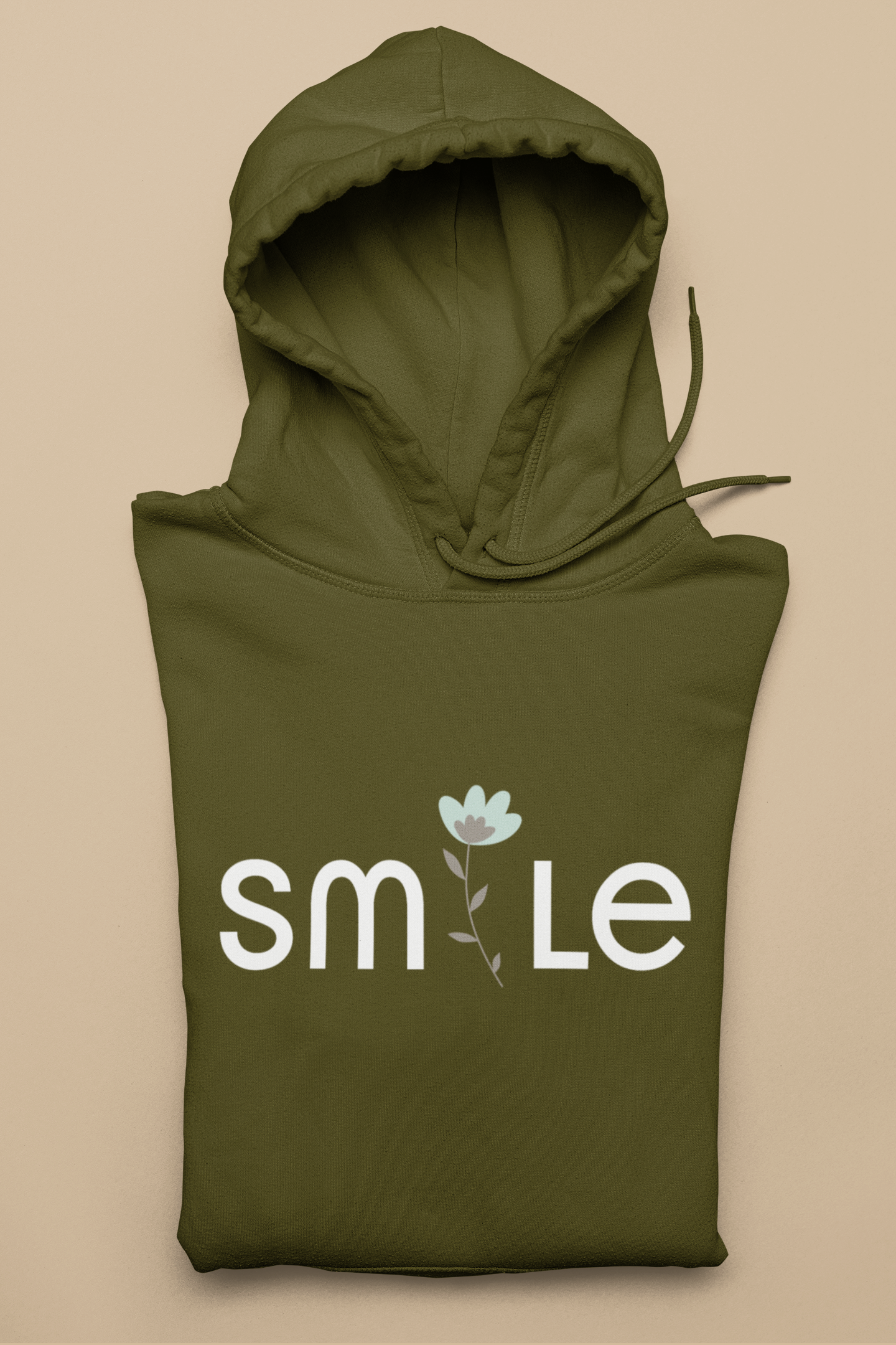 Women's Hooded Sweatshirt - Smile