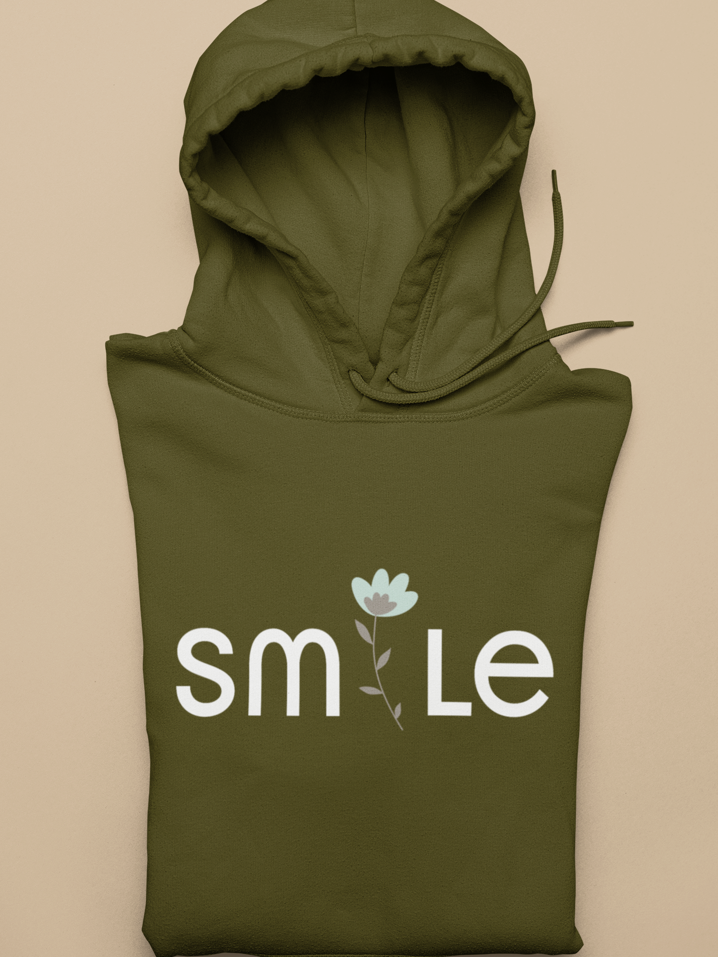 Women's Hooded Sweatshirt - Smile