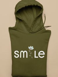 Women's Hooded Sweatshirt - Smile