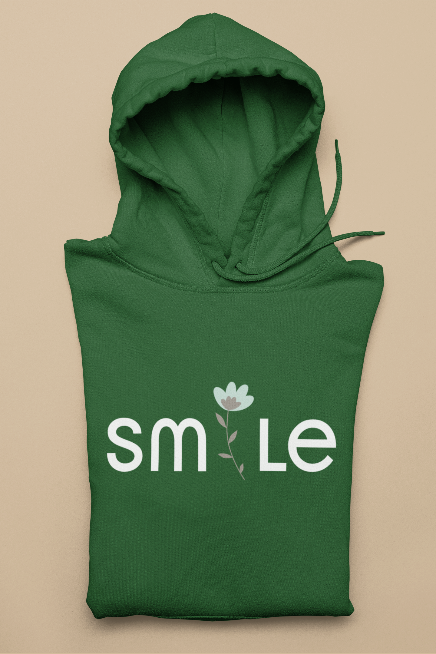 Women's Hooded Sweatshirt - Smile
