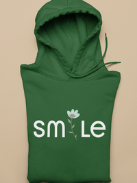 Women's Hooded Sweatshirt - Smile
