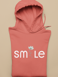 Women's Hooded Sweatshirt - Smile