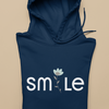 Women's Hooded Sweatshirt - Smile