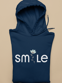 Women's Hooded Sweatshirt - Smile