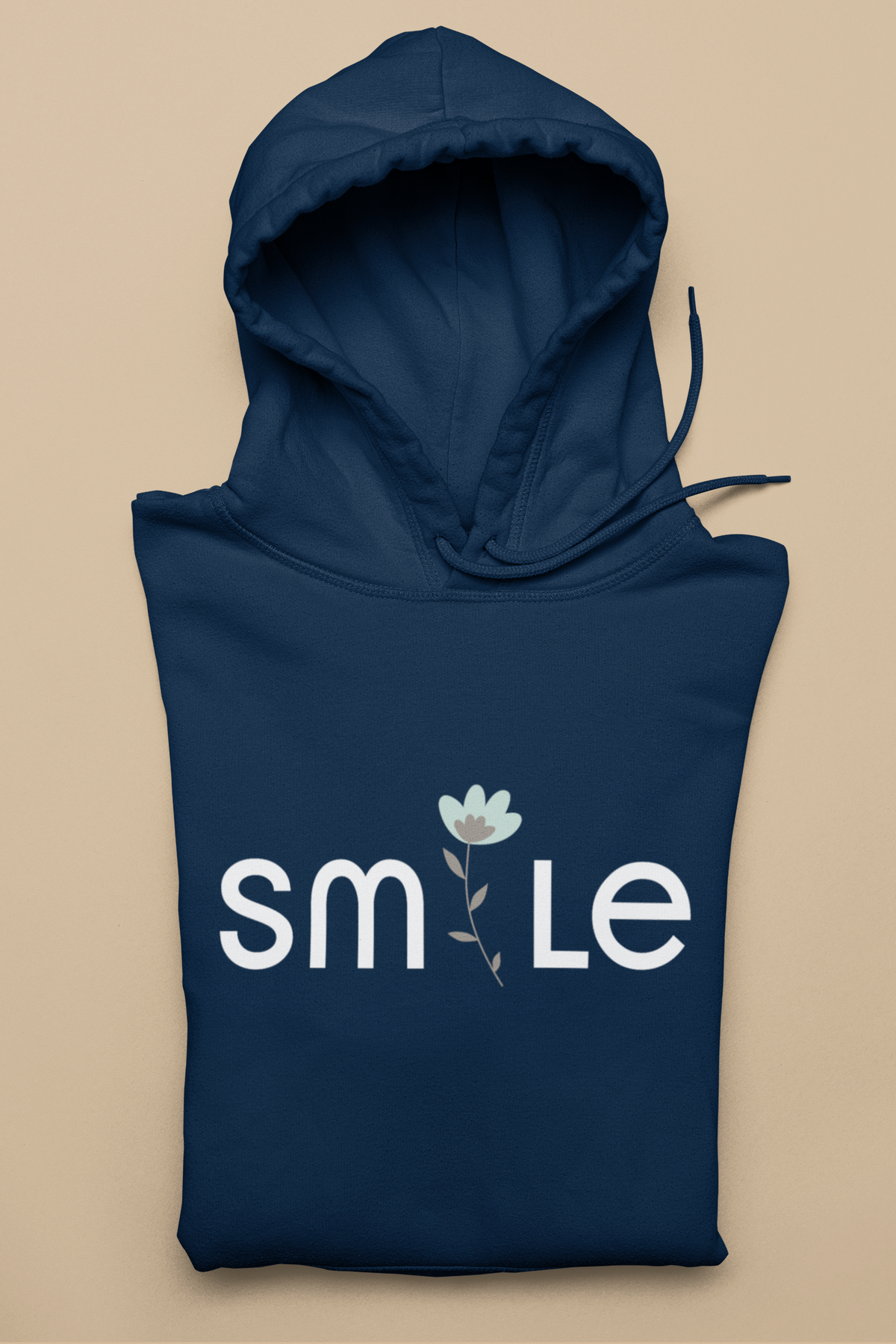 Women's Hooded Sweatshirt - Smile