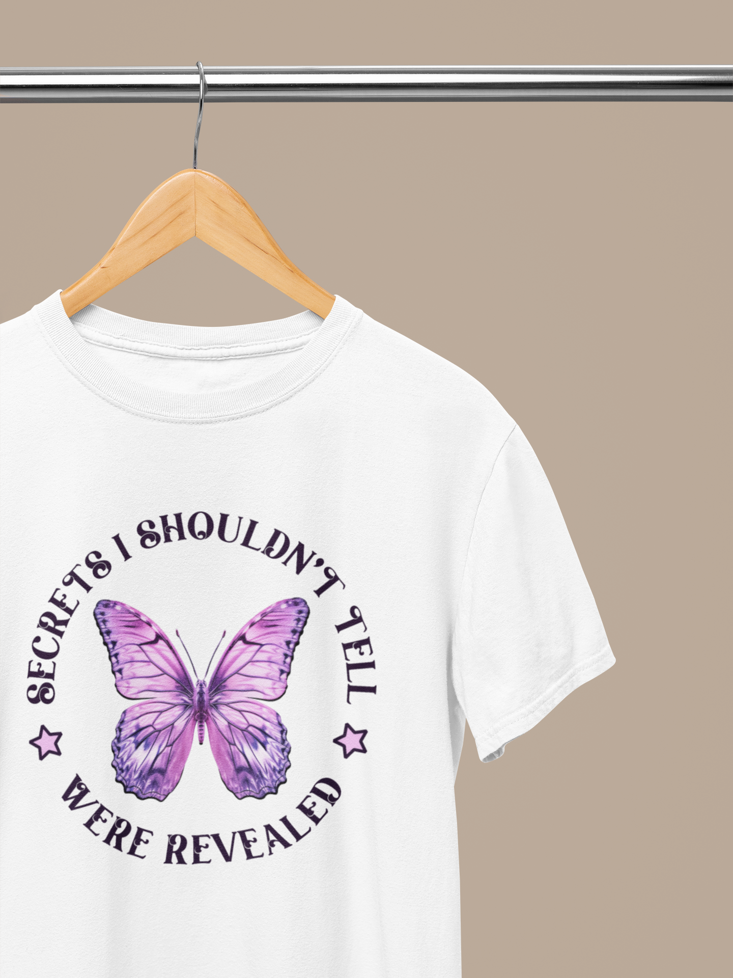 Women's Half Sleeve T-Shirt - Secrets Are Revealed