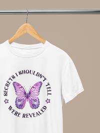 Women's Half Sleeve T-Shirt - Secrets Are Revealed