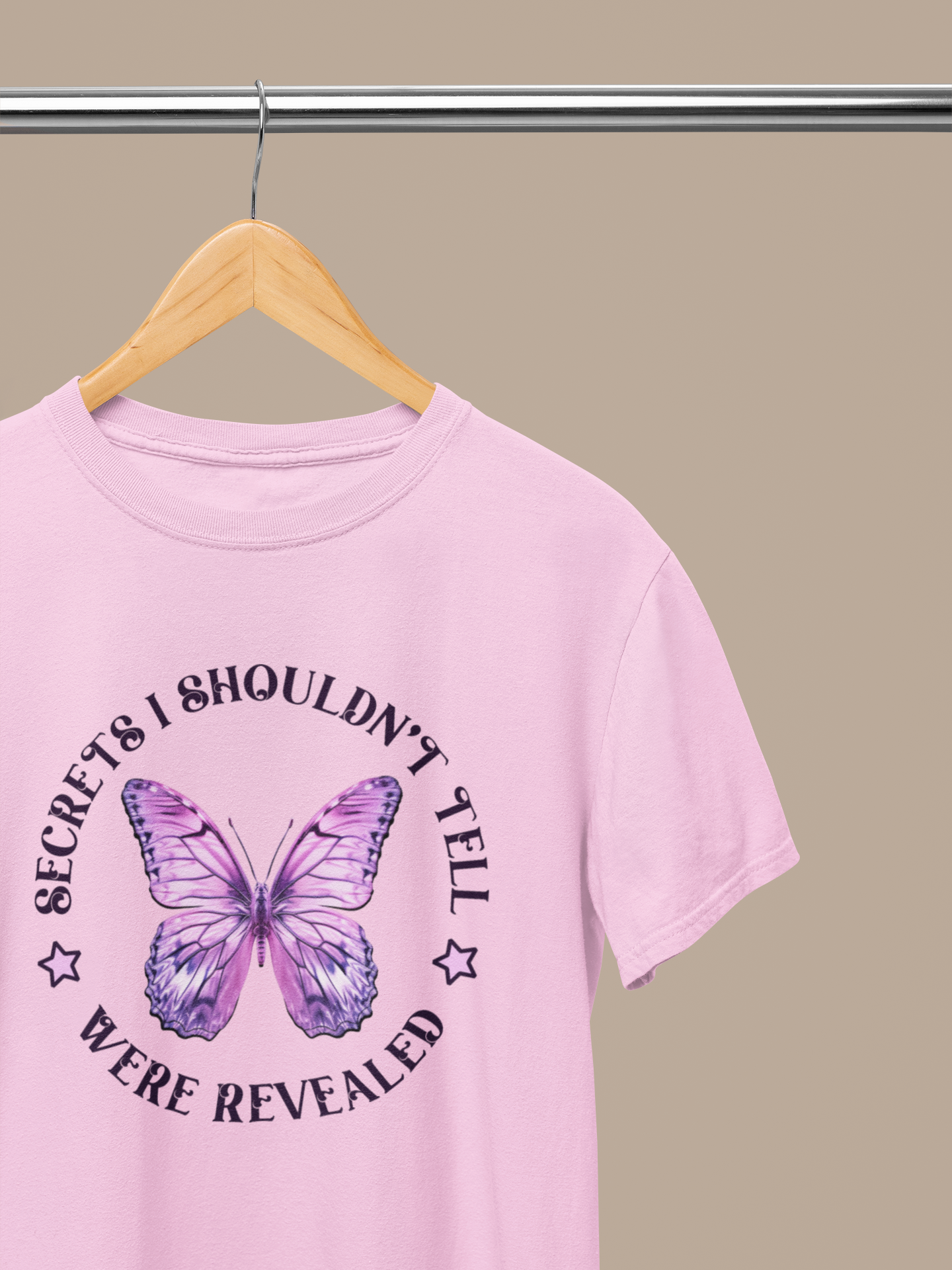 Women's Half Sleeve T-Shirt - Secrets Are Revealed