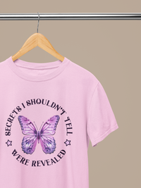 Women's Half Sleeve T-Shirt - Secrets Are Revealed